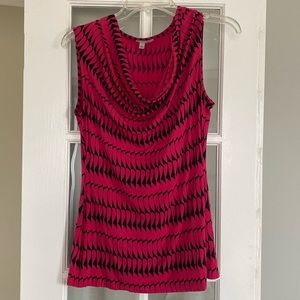 Halogen Cowl Neckline Sleeveless Top